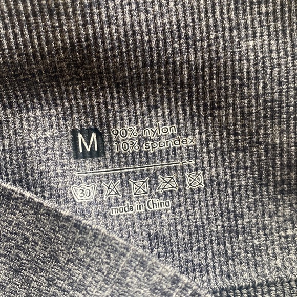 Grey Ombré Workout Leggings - Picture 2 of 4